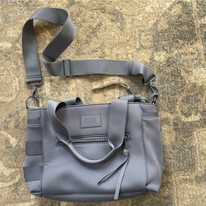 Dagne Dover Small Wade Neoprene Diaper Tote in Ash Blue